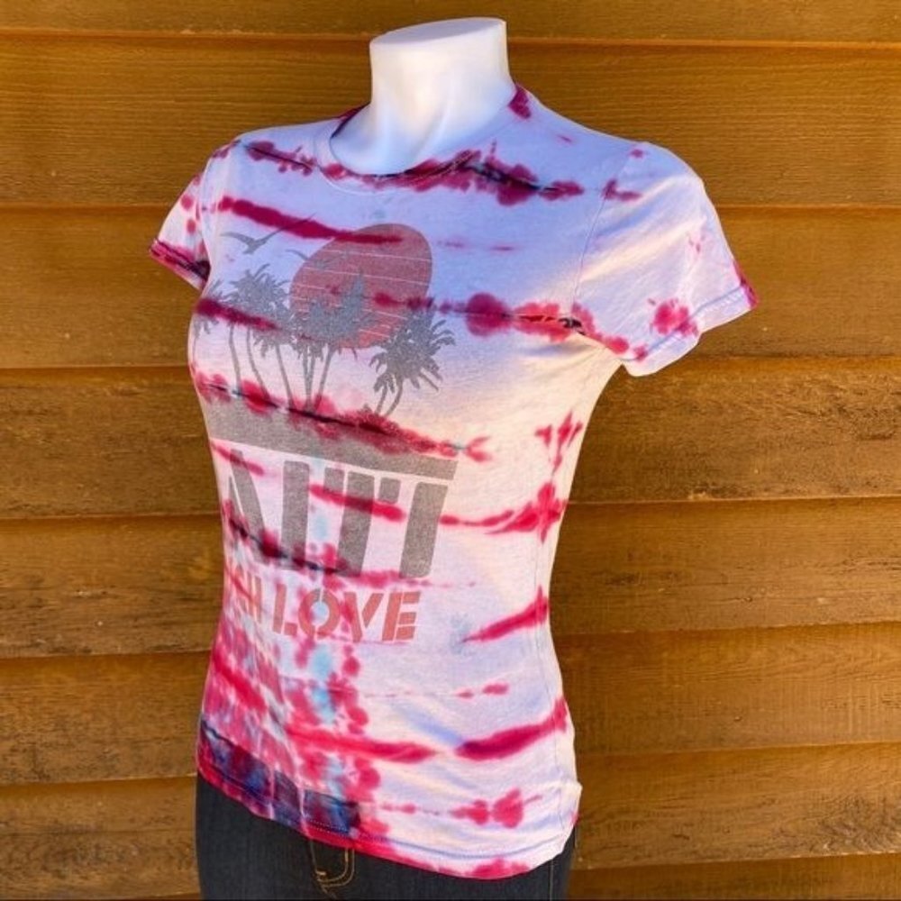 Vintage Vantage Haiti Much Love Custom Tie Dye Shirt Size S - Picture 4 of 11